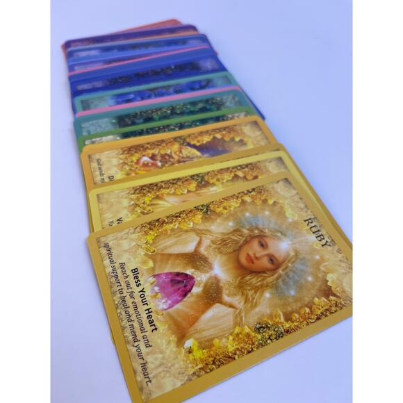Crystal Angels Oracle Card Deck by Doreen Virtue - Picture 5 of 5